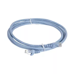   Cablu patch Legrand Linkeo Cat6 (U/UTP) PVC 2M albastru d:6mm - 632752