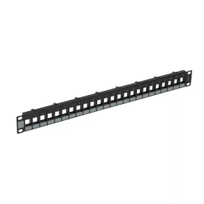   Panou de patch-uri Legrand Linkeo gol 1U-19" (UTP) pentru 24 porturi RJ45, negru - 632790