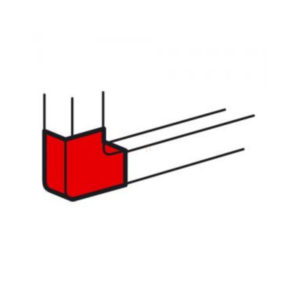 Legrand 638033 Element de cot 90 grade DLP S pentru canal 100x50 mm