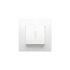   Întrerupător bipolar Legrand Niloé cu indicator luminos, cu cui, alb - 664518