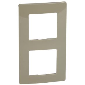 Cadru Legrand Niloé 2, gri fum - 665032