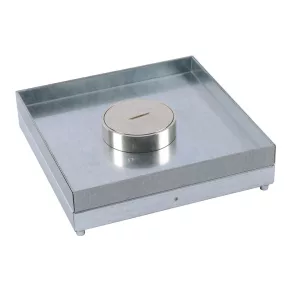   Cutie de podea Legrand IP 44, cu ieșire centrală pentru cablu, pentru gresie cu grosimea de 8-24 mm - 689623
