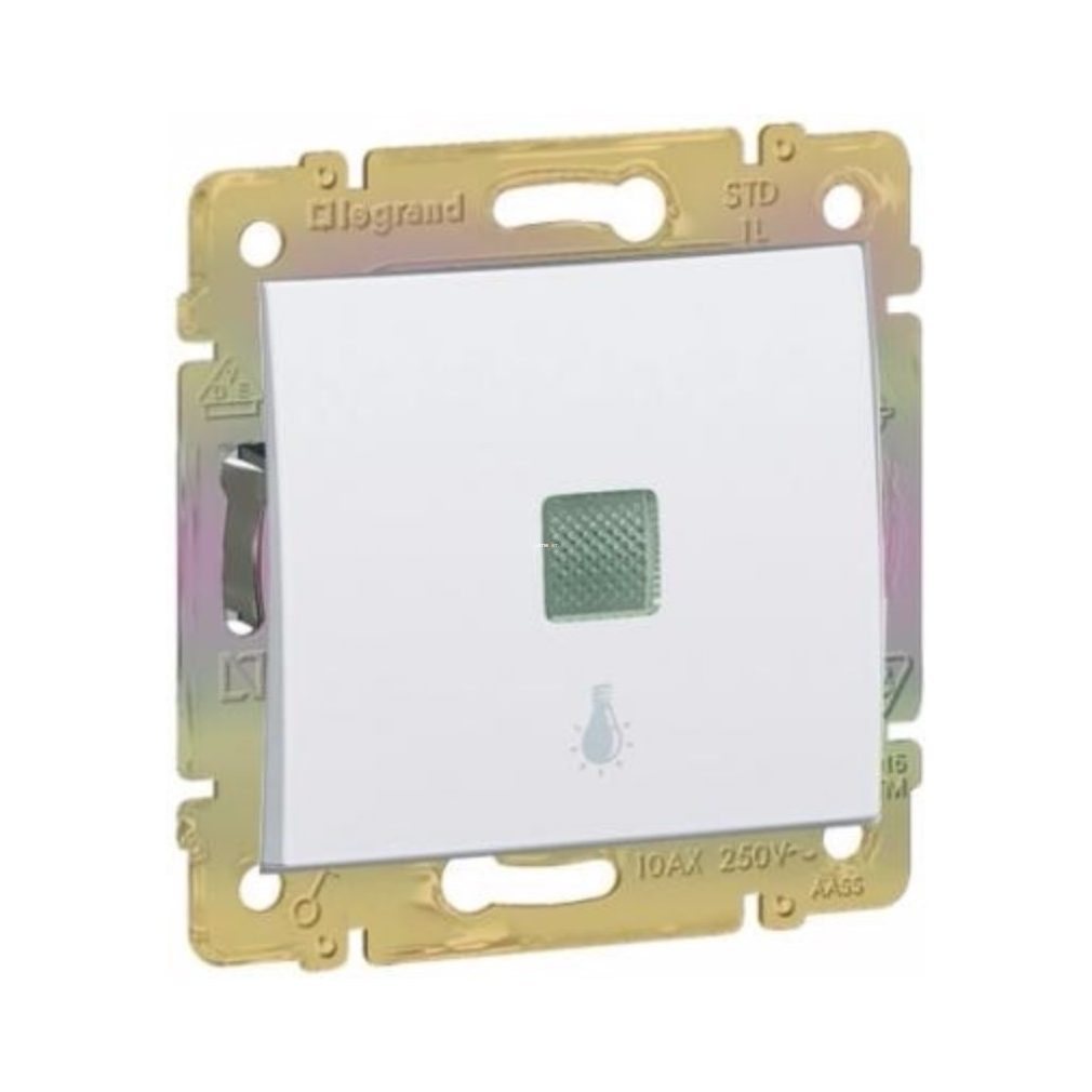 Legrand Valena N101 buton pentru lampă, cu lumină de semnalizare albă (774413)