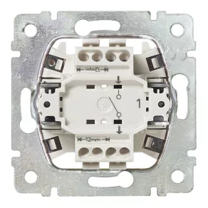 Întrerupător bipolar Legrand Valena, aluminiu - 770102