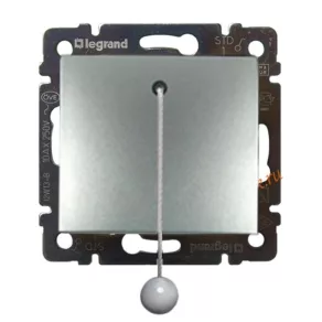 Întrerupător cu cablu Legrand Valena, aluminiu - 770119