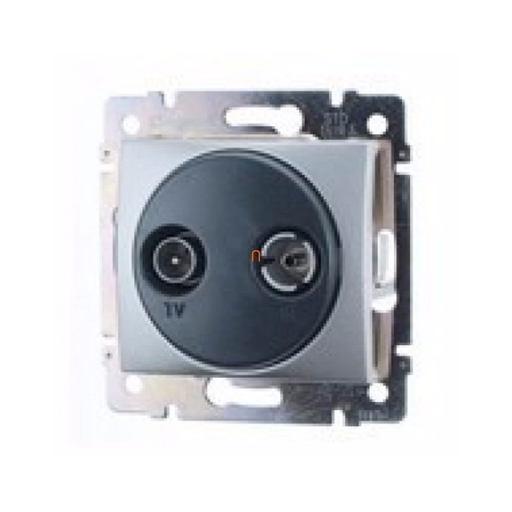 Legrand Valena TV/RD priză de trecere, 14 dB aluminiu (770134)