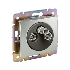 Priză Legrand Valena TV-RD-SAT 1,5 dB din aluminiu - 770135