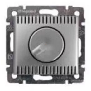   Legrand Valena comutator rotativ cu buton rotativ 100-1000W (incandescent și halogen), aluminiu - 770260