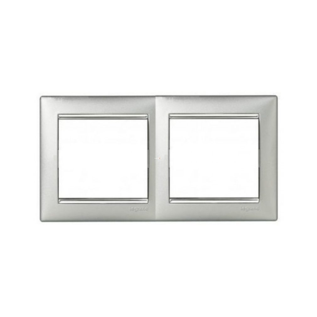 Cadru Legrand Valena 2, aluminiu/argintiu la alegere (770352)