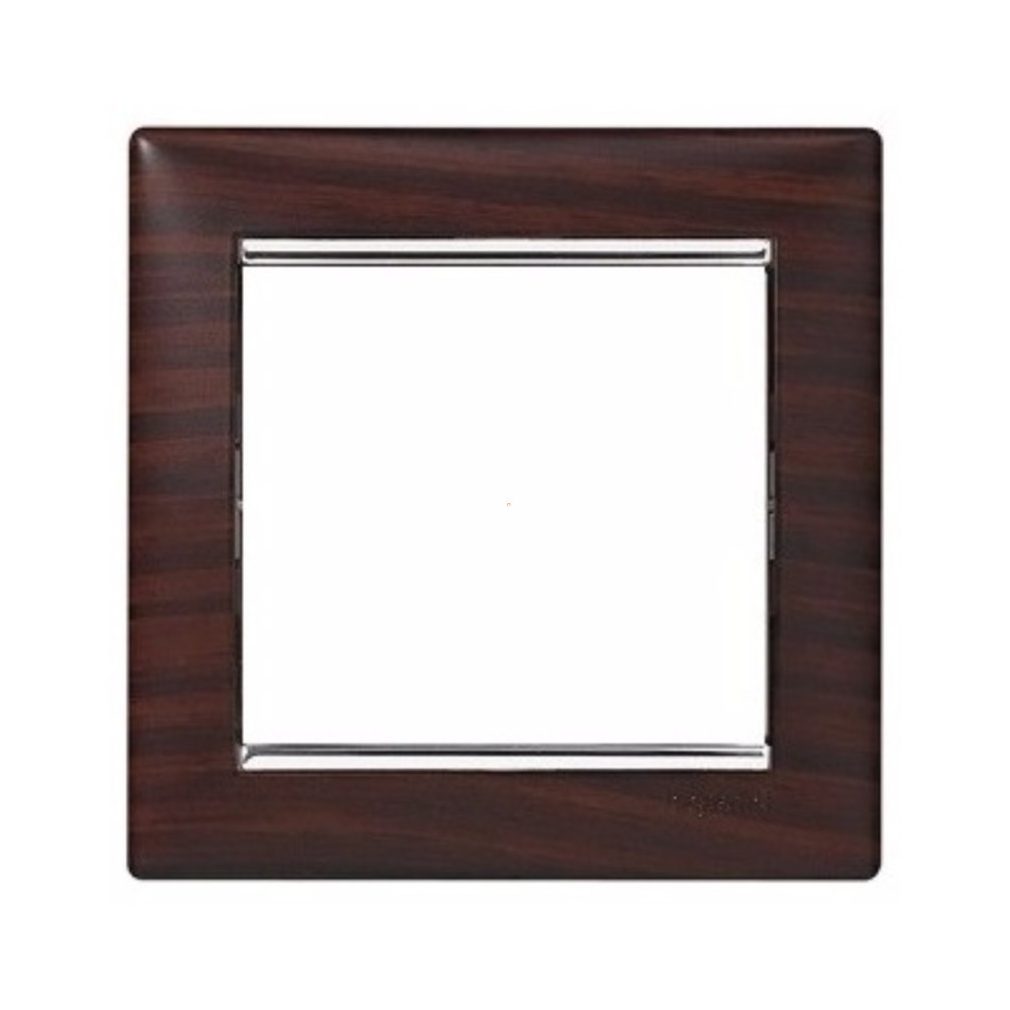 Cadru Legrand Valena 1 wenge/argintiu (770371)