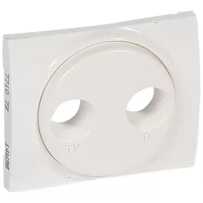   Legrand 771072 Galea Life Capac pentru priză antenă TV-RD, alb