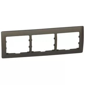 Legrand 771203 Galea Life 3-cadru orizontal, bronz intens