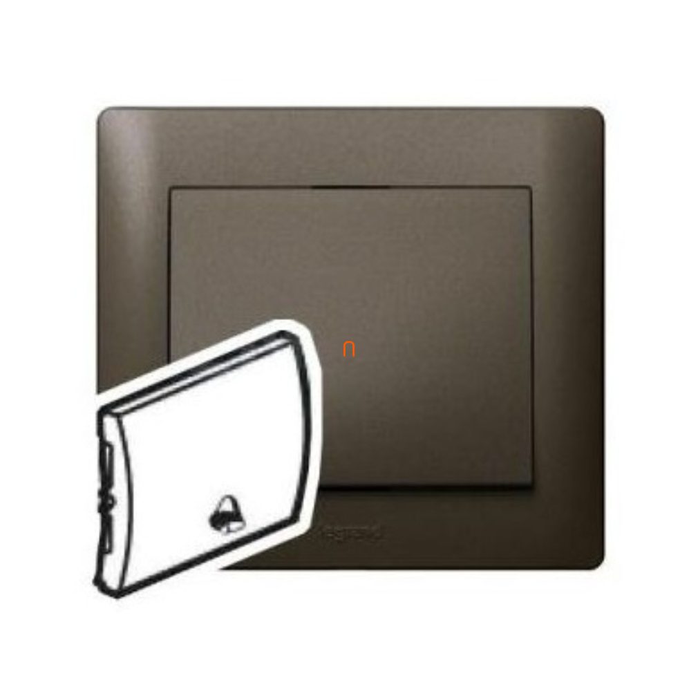 GALEA LIFE 771246 sonerie de porte. bronze foncé
