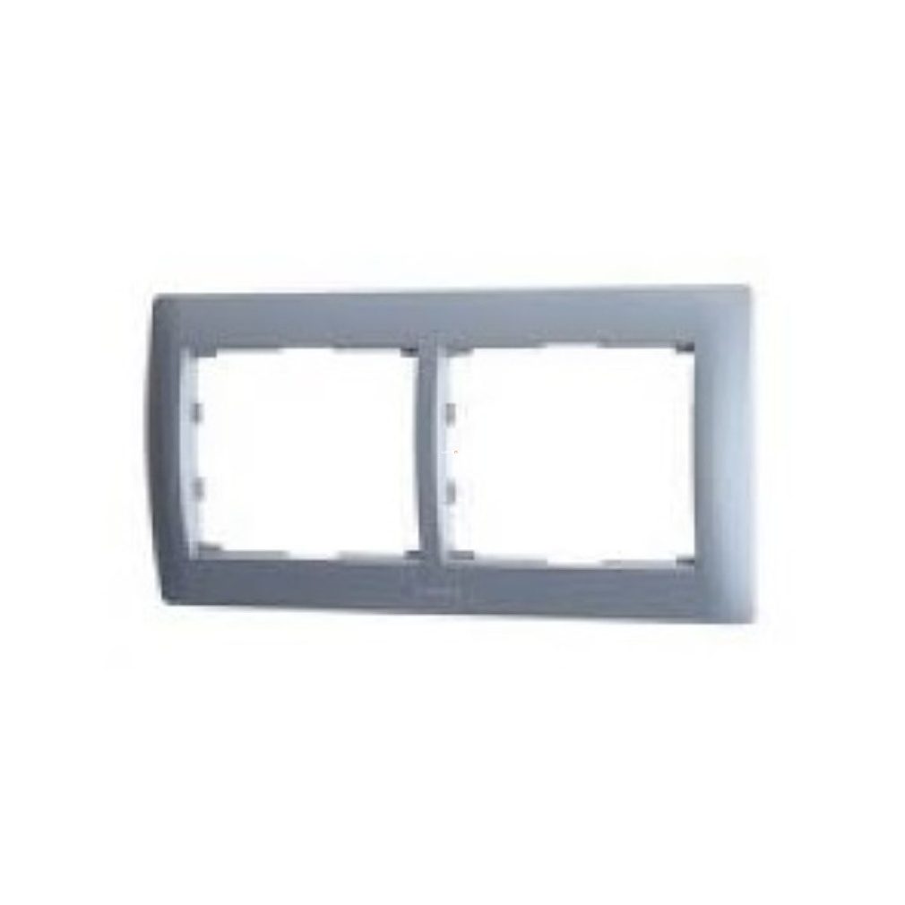 Legrand Galea Life (398662) 2 cadre orizontal din aluminiu (771302)