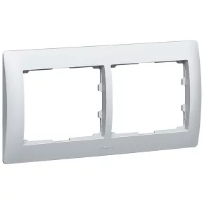 Legrand 771302 Galea Life 2 cadru orizontal, aluminiu