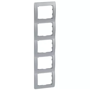 Legrand 771309 Galea Life 5 cadru vertical, aluminiu