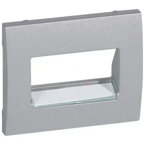   Legrand 771375 Galea Life 2xRJ11/45 placă de acoperire din aluminiu