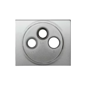   Legrand 771389 Galea Life TV-RD-SAT placă de acoperire din aluminiu