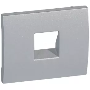   Legrand 771395 Galea Life 1xRJ11/45 placă de acoperire din aluminiu
