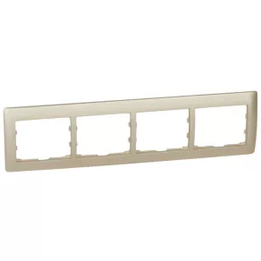 Legrand 771404 Galea Life 4-cadru orizontal, titan