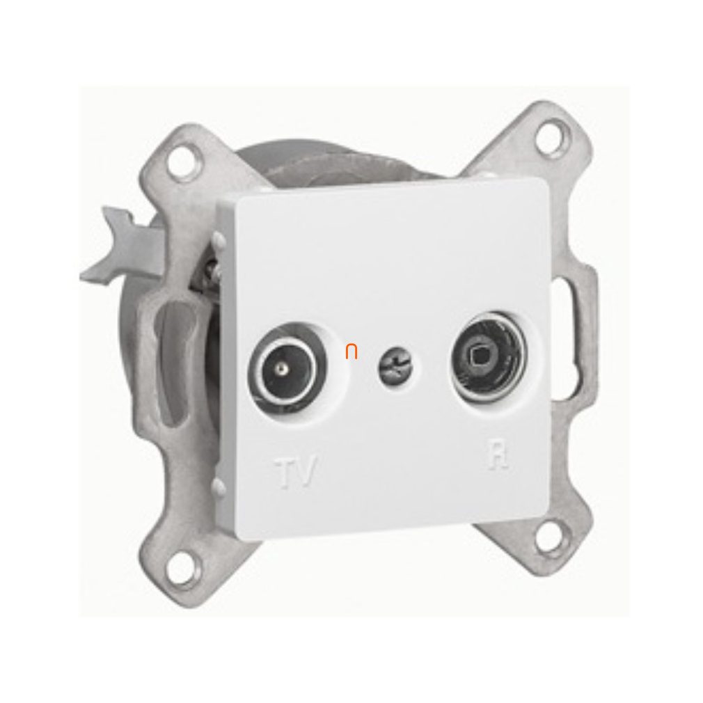 Legrand Cariva 773632 priză TV-RD albă, 1,5dB fără cadru de închidere