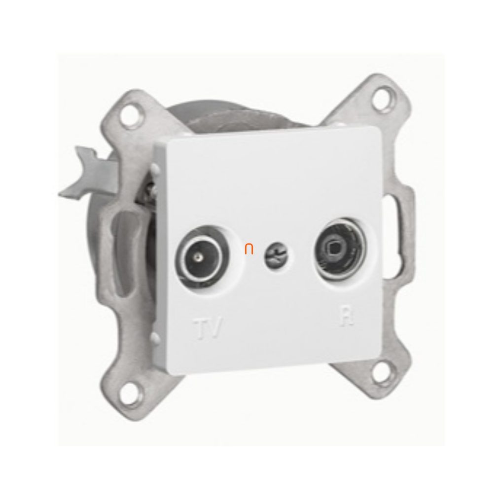 Legrand Cariva 773633 priză TV-RD albă, 10dB, fără ramă de închidere