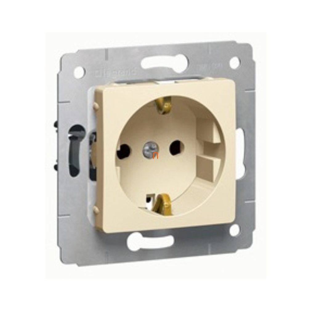 Legrand Cariva 773721 bej 2P+F priză cu protecție pentru copii (fără cadru)