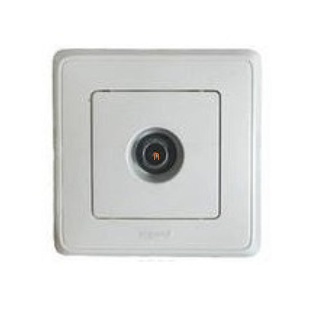Legrand Cariva 773879 priză TV albă, 10dB, cu ramă de închidere