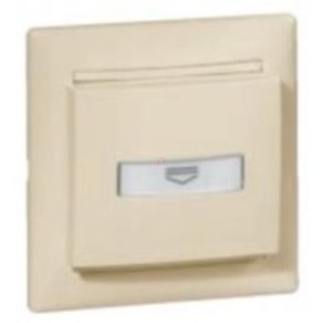   Întrerupător cu card hotelier Legrand Valena cu întârziere, culoare fildeș - 774135