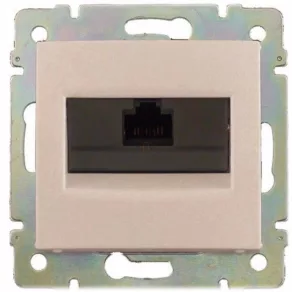   Priză Legrand Valena Valena 1xRJ45 LCS2 Priză Cat.6 UTP cu șurub, culoare fildeș - 774142