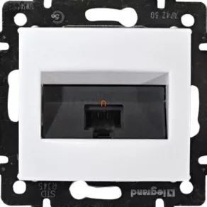 Priză Legrand Valena 1xRJ45 LCS2 Cat6 STP, albă - 774244