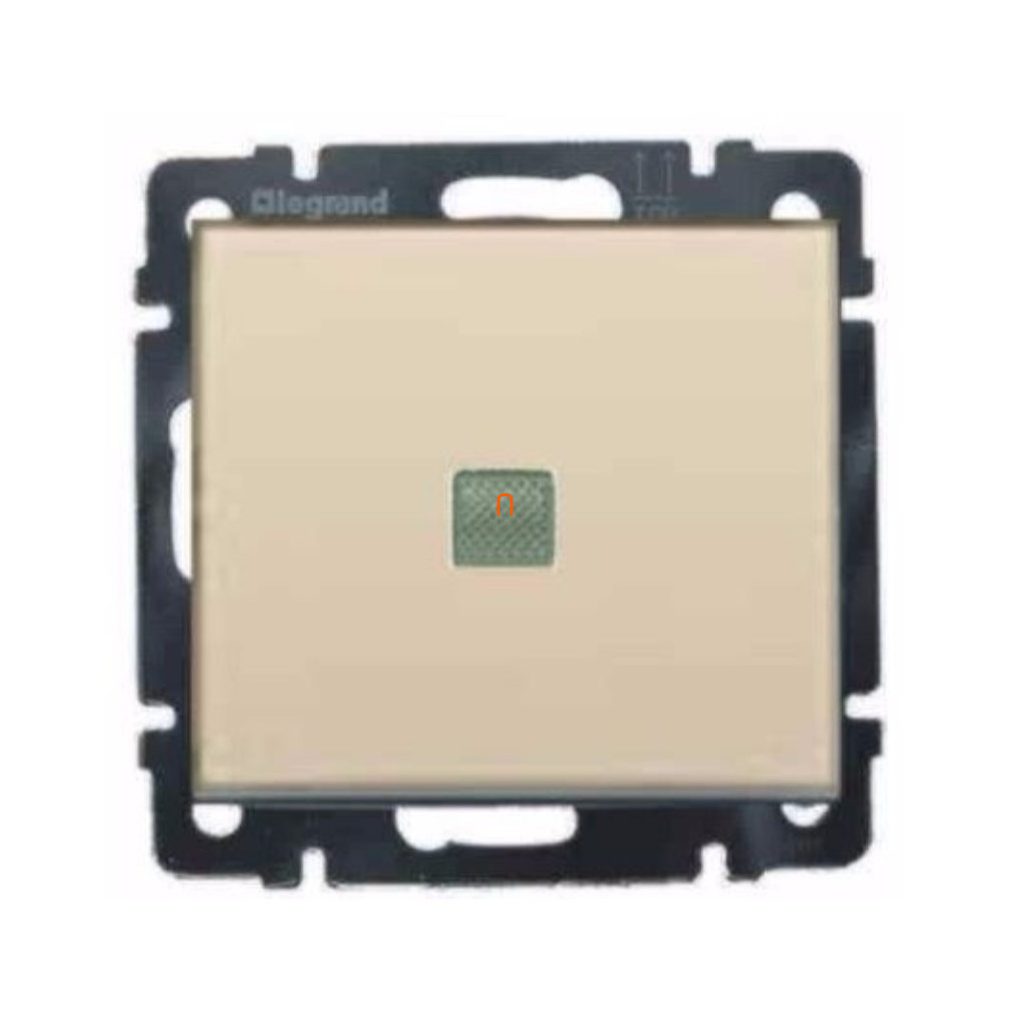 Legrand Valena 107JF comutator cu indicator luminos, culoare fildeș (774348)