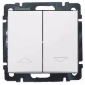 Întrerupător pentru rulouri Legrand Valena, alb - 774414