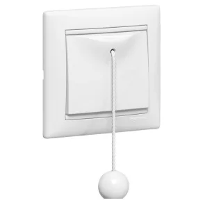 Întrerupător cu cablu Legrand Valena, alb - 774419