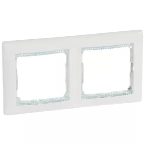 Cadru dublu Legrand Valena, cristal orizontal - 774462