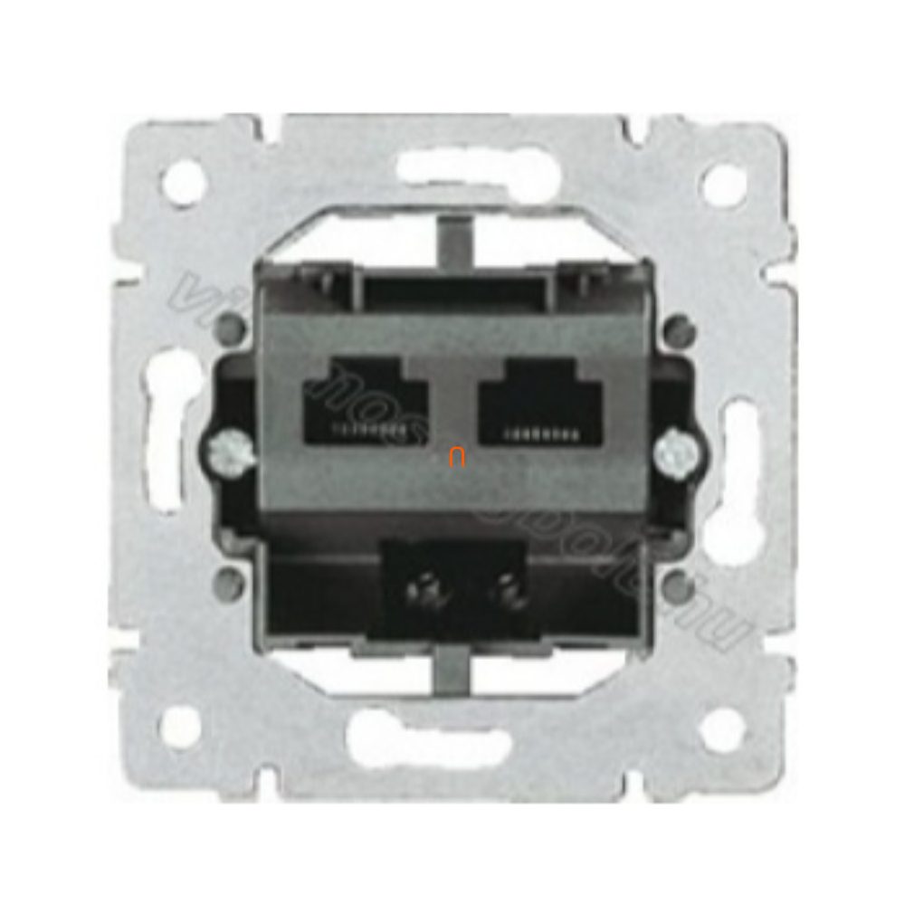 Galea Life 775768 2xRJ45 LCS2 Cat6 STP mecanism cu șuruburi