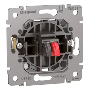 Legrand 775785 Priză pentru difuzor hi-fi Galea Life, mono
