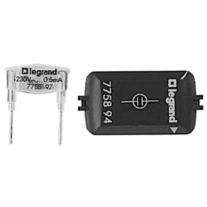 Lampa cu lumină verde LeGrand 230V 0,5mA - 775894