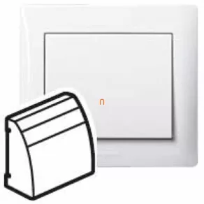   Legrand 777076 Galea Life Capac pentru priză IT RJ45 60 de grade, alb