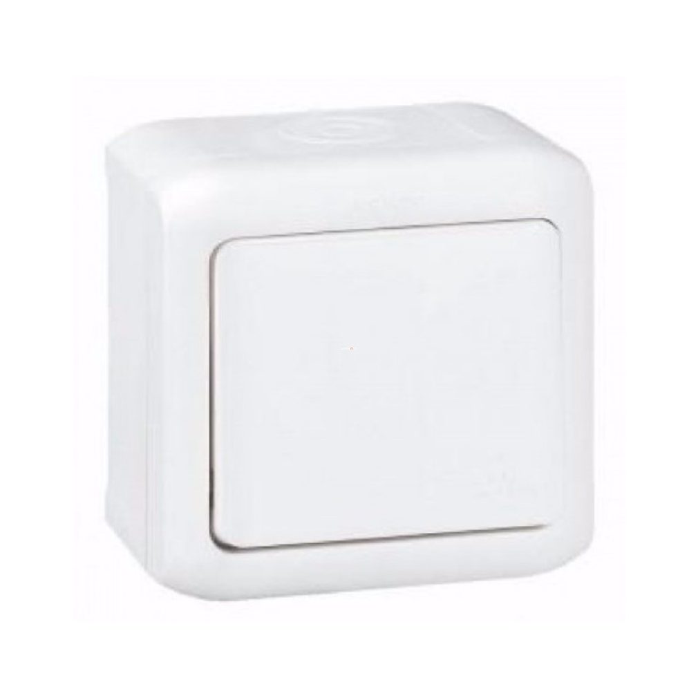 Legrand Forix 102 comutator bipolar IP44 pentru montare pe perete, alb (782366)