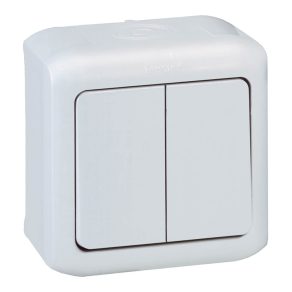   Legrand Forix IP44 întrerupător de tavan montat la suprafață 10 AX-250 V~ gri - 782382