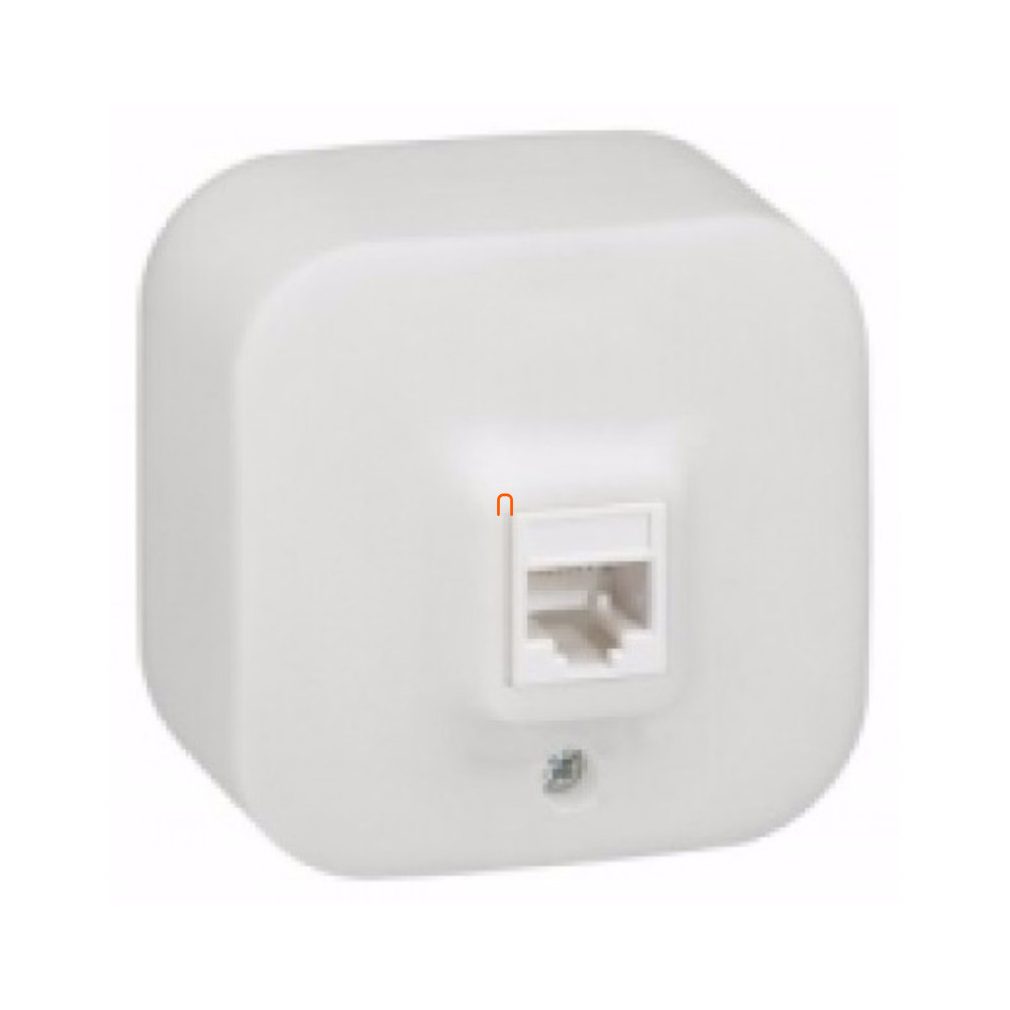 Legrand Forix 782414 RJ11 priză telefonică IP20 pentru montare pe perete, alb
