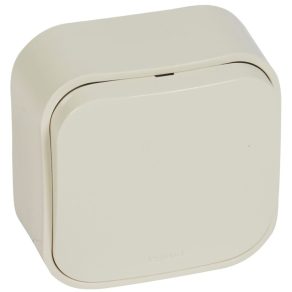   Întrerupător unipolar Legrand Forix IP20 pentru montare pe suprafață, 10 AX-250 V~ bej - 782430