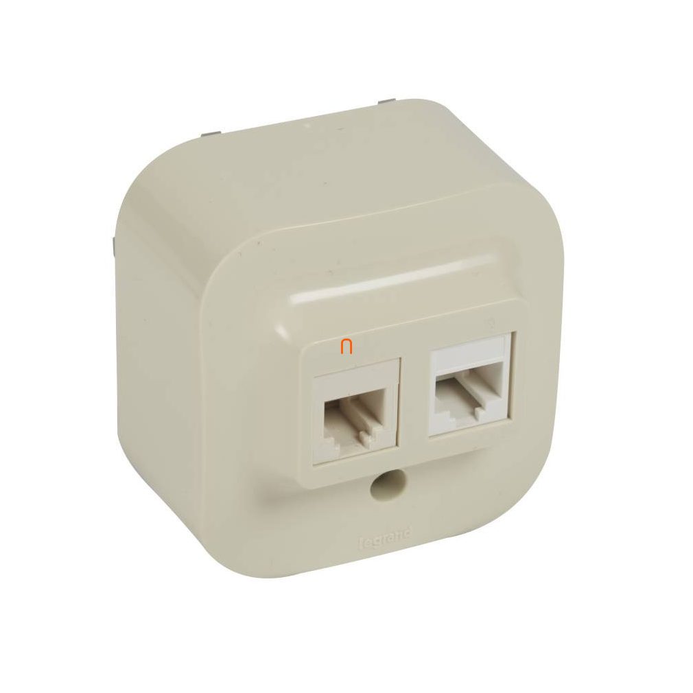 Legrand Forix IP20 bej, pentru montare pe perete, 1xRJ45 Cat5e UTP + RJ11 priză 782451