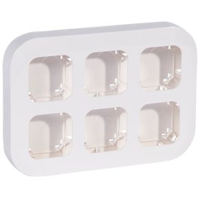   Legrand Forix IP20 fk 6 stație de lucru, poate fi instalată orizontal/vertical, alb - 782496