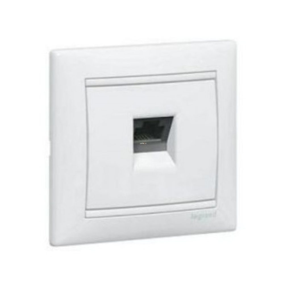 Legrand Valena 1xRJ45 UTP Cat6 priză, alb cu cleme (774246)