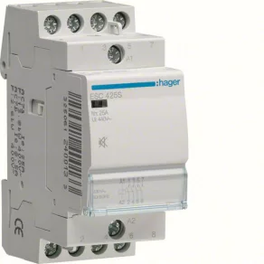   HAGER ESC425 Comutator magnetic, 4Z, 25 A, 230 V c.a., modular