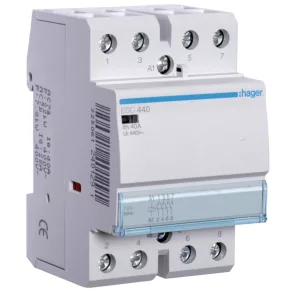   HAGER ESC440 Comutator magnetic, 4Z, 40 A, 230 V c.a., modular