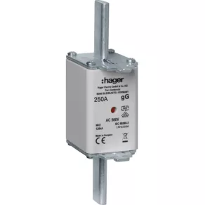 NH- 2 250A gG 500V, Ipari, Hager LNH2250M