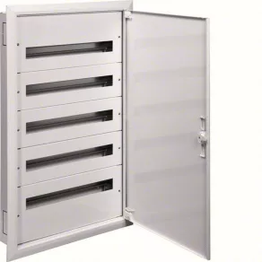   HAGER FW524FT Priză universală, încastrabilă, cu capac de protecție, IP30, 120 A, N+PE, clasa I, 920x550x110 mm